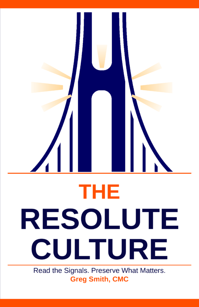 Front cover – The Resolute Culture
