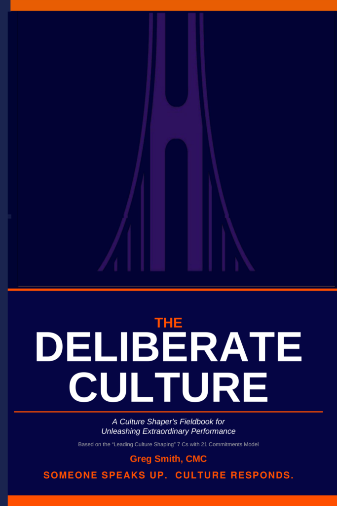Front cover – The Deliberate Culture