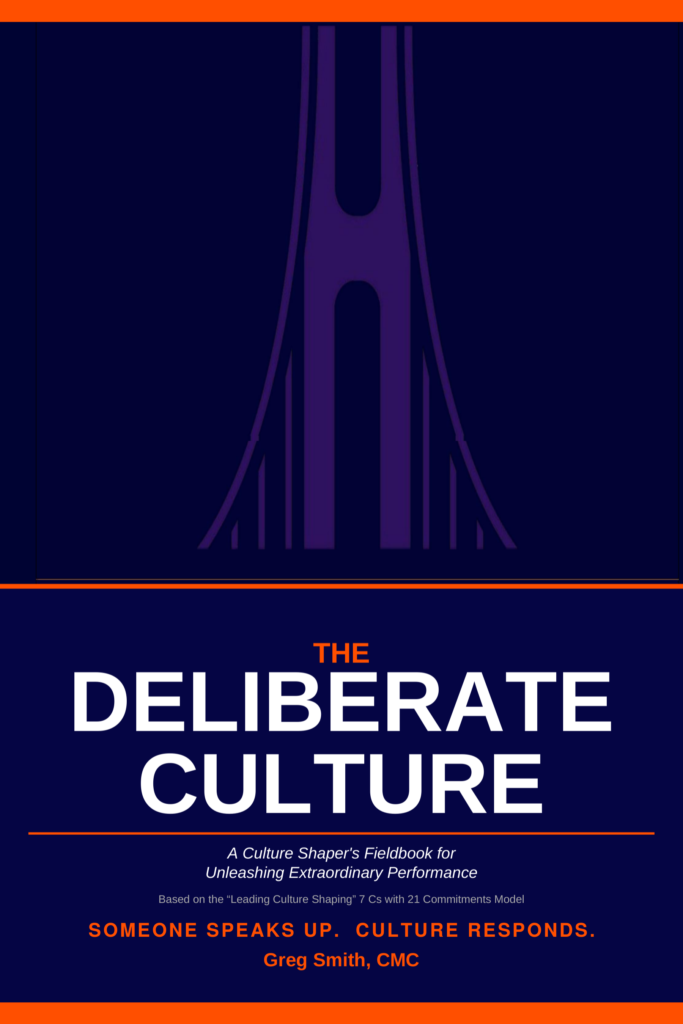 Front cover – The Deliberate Culture